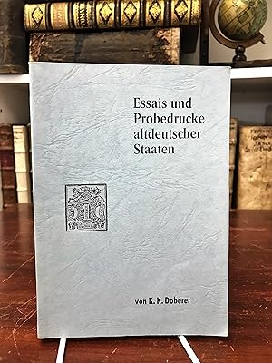 Essais und Probedrucke altdeutscher Staaten.
