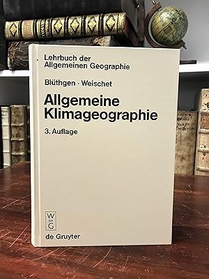 Bild des Verkufers fr Allgemeine Klimageographie. (= Lehrbuch der Allgemeinen Geographie, Band 2). zum Verkauf von Antiquariat Seibold