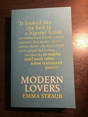 Seller image for MODERN LOVERS for sale by Happyfish Books