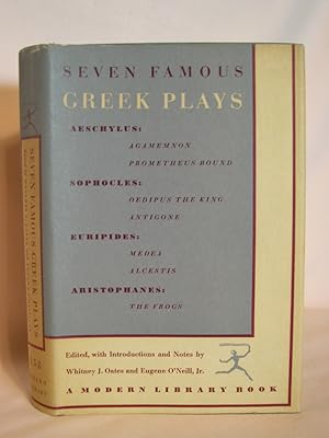 Seller image for SEVEN FAMOUS GREEK PLAYS for sale by Robert Gavora, Fine & Rare Books, ABAA