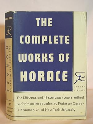 Seller image for THE COMPLETE WORKS OF HORACE for sale by Robert Gavora, Fine & Rare Books, ABAA