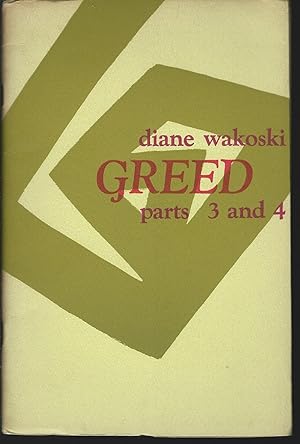Seller image for Greed Parts 3 and 4 for sale by MyLibraryMarket