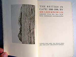 Seller image for THE BRITISH IN CAPRI 1806-1808 for sale by R. Hart Books