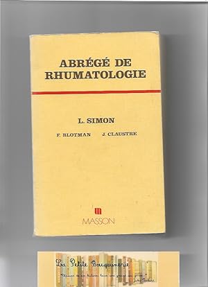 Seller image for Abrg de rhumatologie for sale by La Petite Bouquinerie