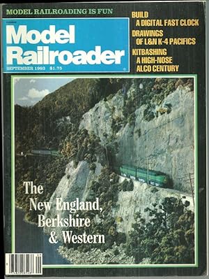 Immagine del venditore per MODEL RAILROADER MAGAZINE SEPTEMBER 1983 venduto da Gibson's Books