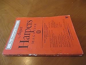 Immagine del venditore per Harpers Magazine, August 1934, Including Why Liberalism Is Bankrupt, Religious Beliefs Of American Scientists, Holidaying In The High Andes, Who Belongs In Prison?, The "Logic" Of History, Notes On An American Visit: On The Track Of Charles Lamb, The West: A Plundered Province, The Aftermath Of Divorce, Etc. venduto da Arroyo Seco Books, Pasadena, Member IOBA