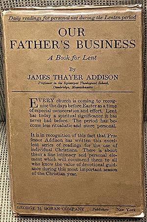 Our Father's Business, A Book for Lent