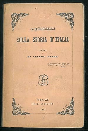 Pensieri sulla storia d'Italia