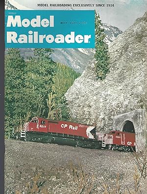 Seller image for Model Railroader magazine, MAY 1972 for sale by Vada's Book Store