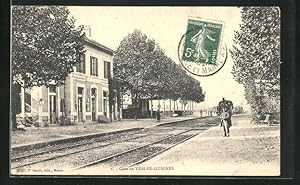 Ansichtskarte Yèbles-Guignes, La Gare