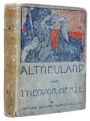 Bild des Verkufers fr Altneuland, Roman von Theodor Herzl. [The Old New Land, Novel by Theodor Herzl]. zum Verkauf von Shapero Rare Books
