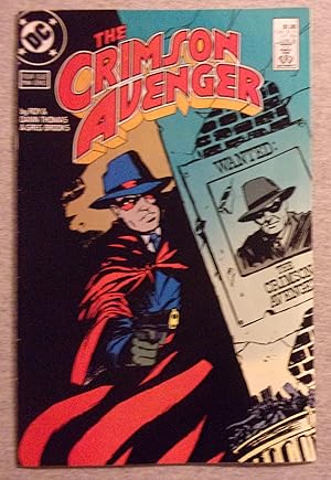 Image du vendeur pour The Crimson Avenger 1, June 1988 mis en vente par Book Nook