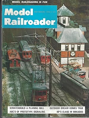 Seller image for Model Railroader magazine[ September 1976, Vol. 43 No. 9 ] Model Railroading is fun (Scratchbuild a planing mill) for sale by Vada's Book Store