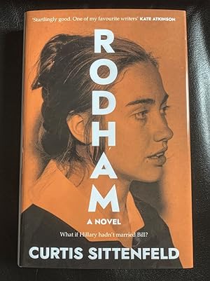 Seller image for Rodham: The Sunday Times Bestseller - Signed to an illustrated Bookplate UK HB - Also supplied a Badge courtesy of Foyles bookshop "Awfully Opinionated for a Girl" for sale by UKBookworm