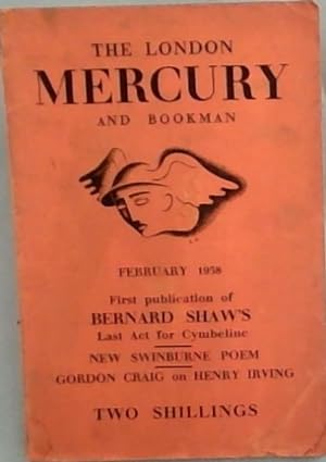 Bild des Verkufers fr The London Mercury and Bookman Vol. 37 only - No. 220, February 1938 zum Verkauf von Chapter 1