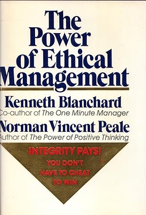 Image du vendeur pour The Power of Ethical Management mis en vente par Cider Creek Books