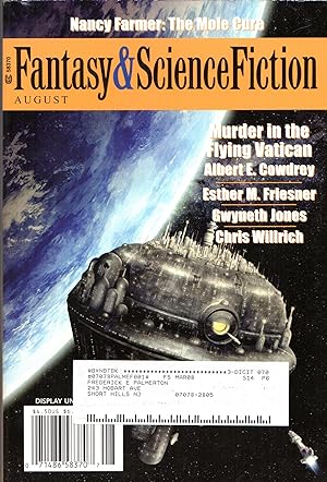 Seller image for The Magazine of Fantasy and Science Fiction August 2007 for sale by Cider Creek Books