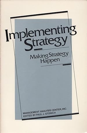 Seller image for Implementing Strategy for sale by Cider Creek Books