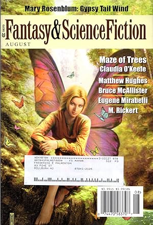 Bild des Verkufers fr Magazine of Fantasy & Science Fiction August 2005 zum Verkauf von Cider Creek Books