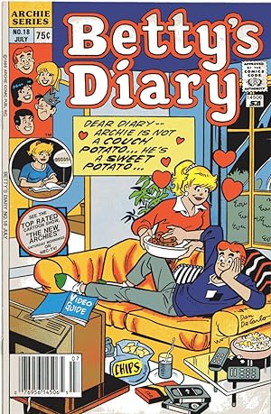 Immagine del venditore per Betty's Diary #18 ( 1987 Series ) Newsstand Edition venduto da Cider Creek Books