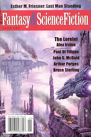 Seller image for The Magazine Of FANTASY And SCIENCE Fiction, Jan 2005 January, Jan. 2005 for sale by Cider Creek Books