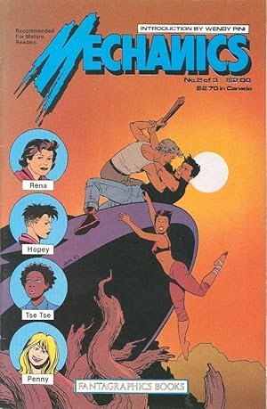 Bild des Verkufers fr Mechanics (Love & Rockets) #2 ( 1985 Series ) zum Verkauf von Cider Creek Books