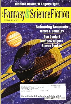 Immagine del venditore per Fantasy & Science Fiction February 2008; Vol 114 No. 2 venduto da Cider Creek Books