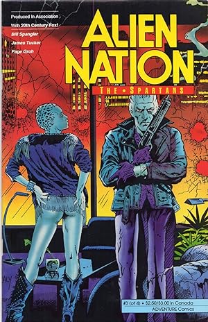 Seller image for Alien Nation: The Spartans #3 (1990 Series) for sale by Cider Creek Books