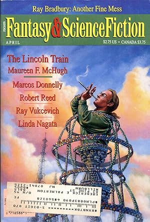 Bild des Verkufers fr The Magazine of Fantasy & Science Fiction April 1995 zum Verkauf von Cider Creek Books