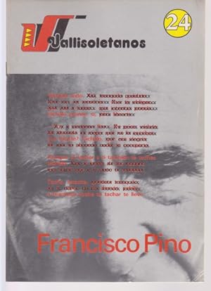 Bild des Verkufers fr VALLISOLETANOS. 24. FRANCISCO PINO zum Verkauf von LIBRERIA TORMOS