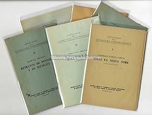 Seller image for Cuadernos de Literatura Contemporanea. 1 a 18 [completo] + Antologa de la Literatura Contemporanea, [I. Federico Garca Lorca, Poeta en Nueva York.- II. Marcel Proust, retratos de pintores y de msicos. III.- Ramn Ms y Rs, vuelo de la rosa verde. IV.- Mihail Eminescu, Poemas. V.- Jorge Rojas, poemas.- VI. Fernando Pessoa, poesias.]. for sale by Llibreria Antiquria Delstres