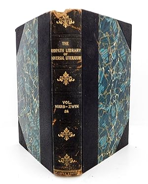 The Ridpath Library of Universal Literature: Volume 24, Warb-Zwin, of 25 Volumes