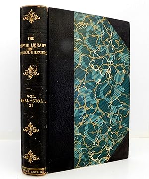 The Ridpath Library of Universal Literature: Volume 21, Shel-Stol, of 25 Volumes