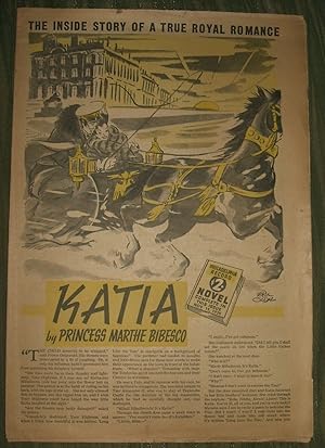 Imagen del vendedor de Katia" Philadelphia Record Supplement for November 19, 1939 a la venta por biblioboy