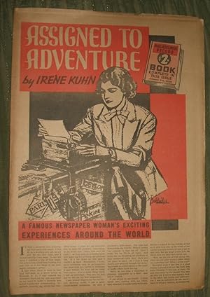 Assigned to Adventure Philadelphia Record Supplement for January 1, 1939