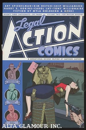 Seller image for LEGAL ACTION COMICS; A Sensational Second Helping of Cartoon Justice! for sale by Alta-Glamour Inc.