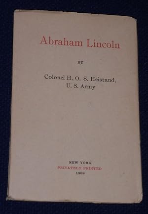 Abraham Lincoln: Being an Address Delivered Before the Men's League of the Broadway Tabernacle, F...