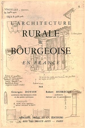 Image du vendeur pour L'Architecture rurale & bourgeoise en France mis en vente par Di Mano in Mano Soc. Coop