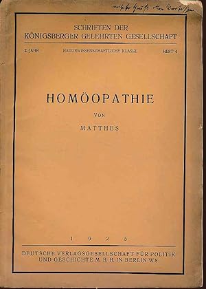 Homöopathie.