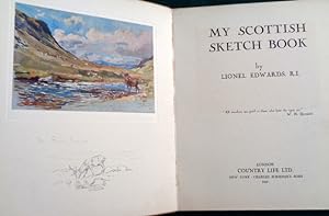 My Scottish Sketch Book. Ltd Edition No 108.