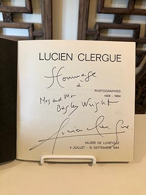 Image du vendeur pour Lucien Clergue Photographies 1958 - 1864 / Jean Cocteau -- SIGNED by Clergue mis en vente par Long Brothers Fine & Rare Books, ABAA