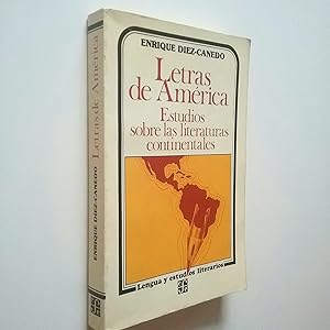 Bild des Verkufers fr Letras de Amrica. Estudios sobre las literaturas continentales zum Verkauf von MAUTALOS LIBRERA