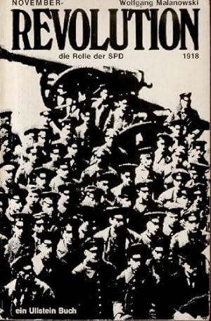Bild des Verkufers fr November-Revolution 1918 Die Rolle der SPD zum Verkauf von Gabis Bcherlager