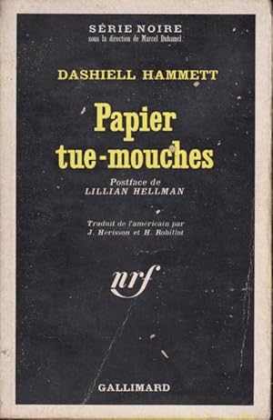 Seller image for Papier tue-mouches [Fly paper]. Postface de Lillian Hellman. for sale by PRISCA