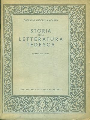 Seller image for Storia della letteratura tedesca for sale by Librodifaccia