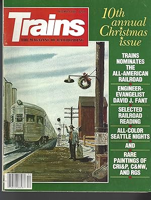 Seller image for Trains MagazineThe Magazine of Railroading (10th Annual Christmas Issue) December 1985 Volume 46, Number 2 for sale by Vada's Book Store