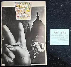 The Who (plus the Steve Gibbons Band) 1975 European Tour Programme