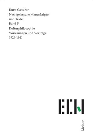 Immagine del venditore per Zur Kulturphilosophie und zum Problem des Ausdrucks : Vortrge 1929-1941 venduto da AHA-BUCH GmbH