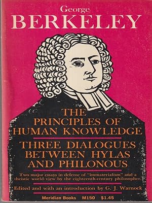 Bild des Verkufers fr The principles of human knowledge - Three dialogues between Hylas and Philonous zum Verkauf von Librodifaccia