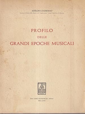 Bild des Verkufers fr Profilo delle grandi epoche musicali zum Verkauf von Librodifaccia